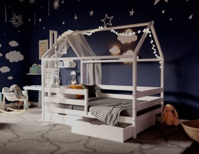 Кровать-домик 80*190 Белый в Глазове - glazov.mebel24.online | фото