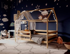 Кровать-домик 80*190 без покраски в Глазове - glazov.mebel24.online | фото 3