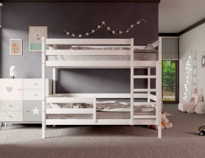 Кровать двухъярусная без крыши 80*160 Белый в Глазове - glazov.mebel24.online | фото 2