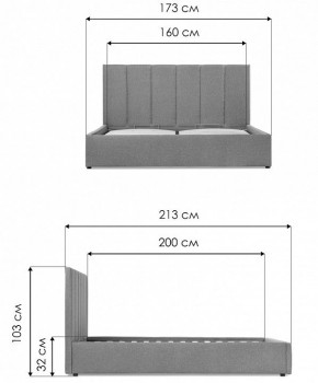 Кровать двуспальная Афродита-3 в Глазове - glazov.mebel24.online | фото 11