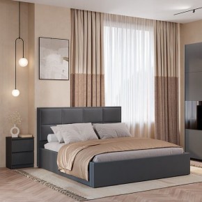 Кровать Линда КР-16 (Графит) 1600 в Глазове - glazov.mebel24.online | фото 2
