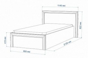 Кровать односпальная Нобиле Кр-90 в Глазове - glazov.mebel24.online | фото 2