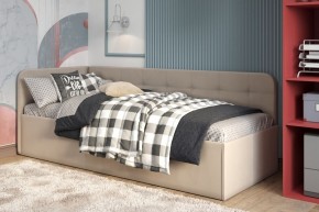Кровать Зарина угловая Newtone light beige угол правый в Глазове - glazov.mebel24.online | фото 1