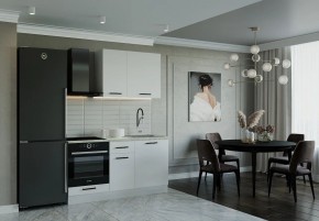 Кухонный гарнитур Белый Глянец 1600 (Стол. 38мм) в Глазове - glazov.mebel24.online | фото 1