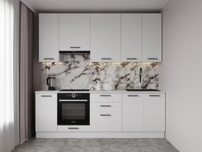 Кухонный гарнитур Белый Глянец 2400 h950 (Стол. 38мм) в Глазове - glazov.mebel24.online | фото 1