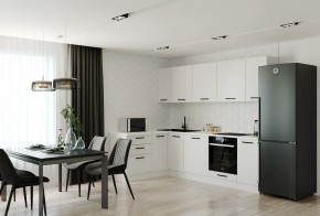 Кухонный гарнитур Белый Глянец 2600*1600 (Стол. 38мм) в Глазове - glazov.mebel24.online | фото 1
