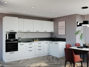 Кухонный гарнитур Белый Глянец 3200*1400 (Стол. 38мм) в Глазове - glazov.mebel24.online | фото