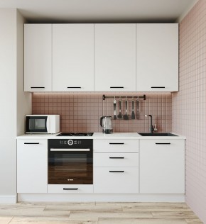Кухонный гарнитур Жемчуг 2200 (Стол. 26мм) в Глазове - glazov.mebel24.online | фото 2