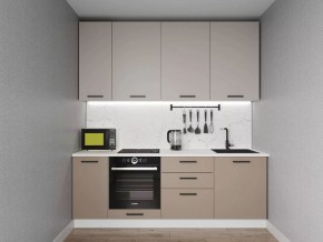 Кухонный гарнитур Каппучино 2200 h950 (Стол. 38мм) в Глазове - glazov.mebel24.online | фото