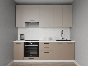 Кухонный гарнитур Каппучино 2400 h950 (Стол. 26мм) в Глазове - glazov.mebel24.online | фото