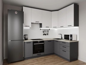 Кухонный гарнитур Меренга 2200*1600 h950 (Стол. 38мм) в Глазове - glazov.mebel24.online | фото