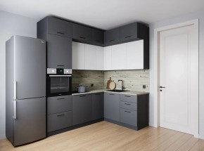 Кухонный гарнитур Меренга 2200*1700 (Стол. 26мм) в Глазове - glazov.mebel24.online | фото 1