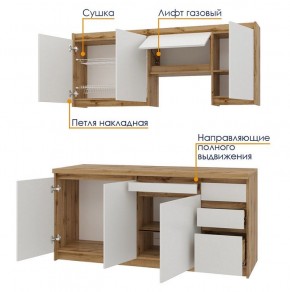 Кухонный гарнитур Ольвия-6 (1.8м) в Глазове - glazov.mebel24.online | фото 3