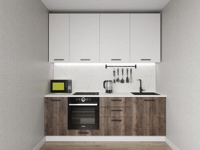Кухонный гарнитур Старое Дерево 2200 h950 (Стол. 26мм) в Глазове - glazov.mebel24.online | фото