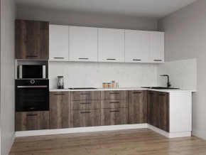Кухонный гарнитур Старое Дерево 3200*1400 (Стол. 38мм) в Глазове - glazov.mebel24.online | фото