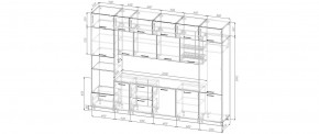 Кухонный гарнитур Трансильвания 3400 (Стол. 26мм) в Глазове - glazov.mebel24.online | фото 2