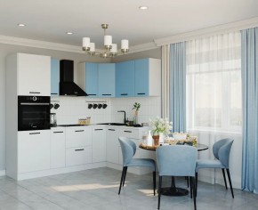 Кухонный гарнитур угловой Капри 2400х1600 (Стол. 38мм) в Глазове - glazov.mebel24.online | фото
