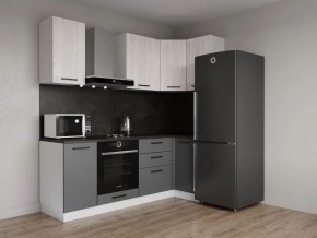 Кухонный гарнитур угловой Санторини 2200*1000 (Стол. 26мм) в Глазове - glazov.mebel24.online | фото 1