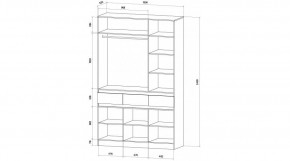 ЛЕНОРА Спальный гарнитур (модульный) кашемир в Глазове - glazov.mebel24.online | фото 9