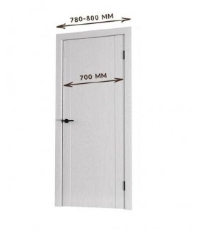 Межкомнатная дверь Bolivar Каньон браун (комплект) 700 в Глазове - glazov.mebel24.online | фото