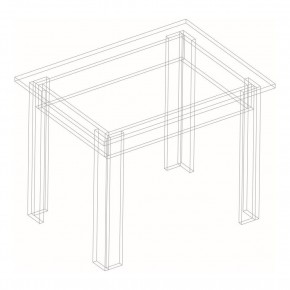 МИНИМЕГА Стол обеденный (айрон рок) в Глазове - glazov.mebel24.online | фото 2