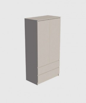 МОРИ МШ 900.1 Шкаф с 2-мя дв. и 2-мя ящ. (Сатин) в Глазове - glazov.mebel24.online | фото 2