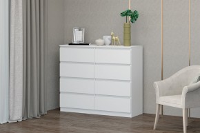 МС "Хилтон" Комод №3 1200 (8 ящ.) белый текстурный в Глазове - glazov.mebel24.online | фото