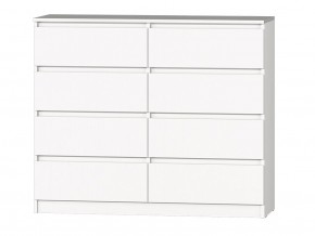 МС "Хилтон" Комод №3 1200 (8 ящ.) белый текстурный в Глазове - glazov.mebel24.online | фото 2