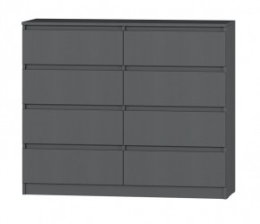 МС "Хилтон" Комод №3 1200 (8 ящ.) графит в Глазове - glazov.mebel24.online | фото 2