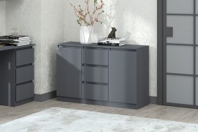 МС "Хилтон" Комод №4 1200 (графит) в Глазове - glazov.mebel24.online | фото