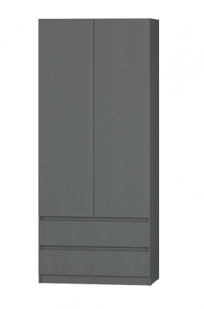 МС "Хилтон" Шкаф №3 900 (Графит) в Глазове - glazov.mebel24.online | фото 2