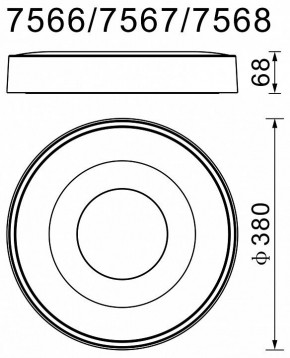Накладной светильник Mantra Coin 7567 в Глазове - glazov.mebel24.online | фото 4