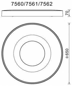 Накладной светильник Mantra Coin 7690 в Глазове - glazov.mebel24.online | фото 3