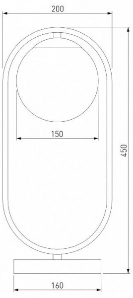 Настольная лампа декоративная Eurosvet Ringo 01138/1 золото в Глазове - glazov.mebel24.online | фото 3