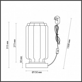 Настольная лампа декоративная Odeon Light Jam 5408/10TL в Глазове - glazov.mebel24.online | фото 4