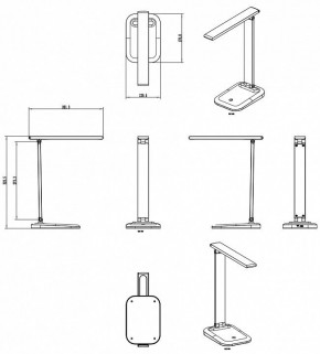 Настольная лампа офисная Arte Lamp London A5124LT-1BK в Глазове - glazov.mebel24.online | фото 2