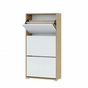Обувница XL Домино (Крафт золотой/Белый) в Глазове - glazov.mebel24.online | фото