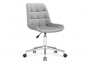 Офисное кресло Честер светло-серый / хром в Глазове - glazov.mebel24.online | фото