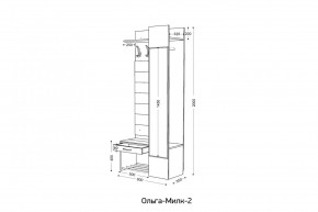 ОЛЬГА-МИЛК 2 Прихожая в Глазове - glazov.mebel24.online | фото 2