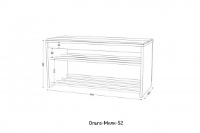 ОЛЬГА-МИЛК 52 Тумба в Глазове - glazov.mebel24.online | фото 2