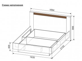 ОРЛАНДО Спальный гарнитур (модульный) в Глазове - glazov.mebel24.online | фото 8