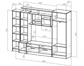 ОСКАР Гостиная (ЯШТ/ЯШС) в Глазове - glazov.mebel24.online | фото 2