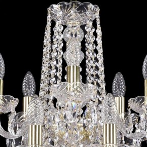 Подвесная люстра Bohemia Ivele Crystal 1402 1402/10+5/195/2d/G в Глазове - glazov.mebel24.online | фото 4