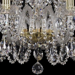 Подвесная люстра Bohemia Ivele Crystal 1402 1402/10+5/300/G в Глазове - glazov.mebel24.online | фото 3