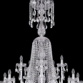 Подвесная люстра Bohemia Ivele Crystal 1402 1402/20+10+5/530/XL-165/Ni в Глазове - glazov.mebel24.online | фото 4