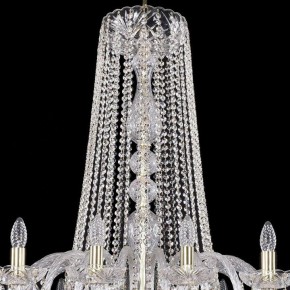 Подвесная люстра Bohemia Ivele Crystal 1402 1402/20/460/h-115/G в Глазове - glazov.mebel24.online | фото 3