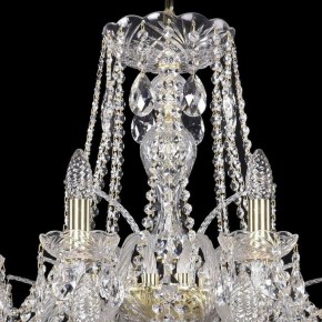 Подвесная люстра Bohemia Ivele Crystal 1411 1411/16+8/360/2d/G в Глазове - glazov.mebel24.online | фото 4