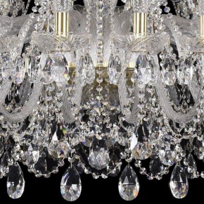 Подвесная люстра Bohemia Ivele Crystal 1411 1411/24+12/460/G в Глазове - glazov.mebel24.online | фото 3