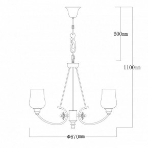 Подвесная люстра MW-Light Палермо 27 386017706 в Глазове - glazov.mebel24.online | фото 9