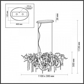 Подвесная люстра Odeon Light Chainy 5067/10 в Глазове - glazov.mebel24.online | фото 5